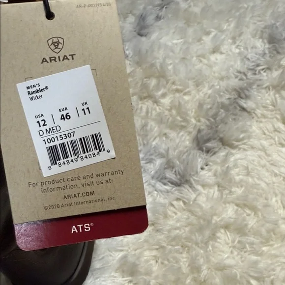 Ariat Dark Brown Leather Cowboy Boots - Picture 9 of 9